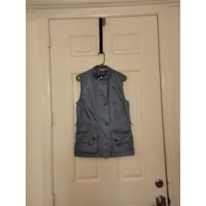Chico's light blue Utility Vest size Large